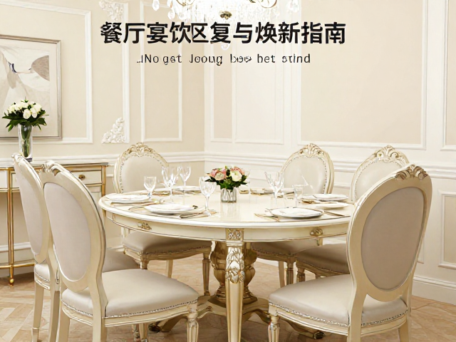 欧式轻奢陈设家具，餐厅宴饮区美学修复与焕新指南