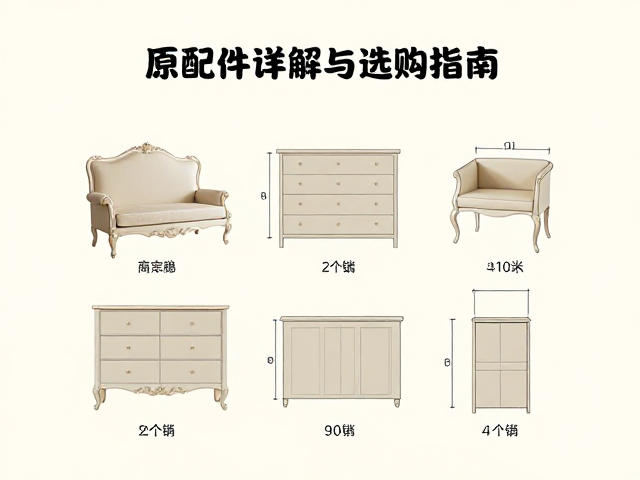 奶油米色欧式轻奢家具，原装配件详解与选购指南