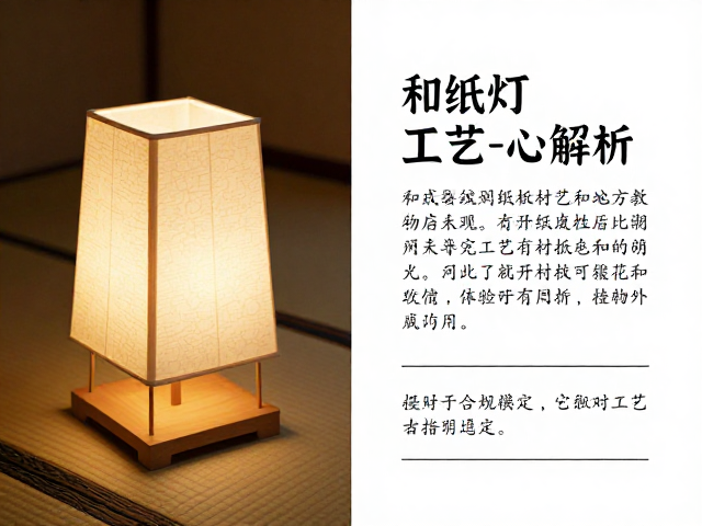 和纸灯搭配和式矮椅，材质工艺科普与日式美学指南