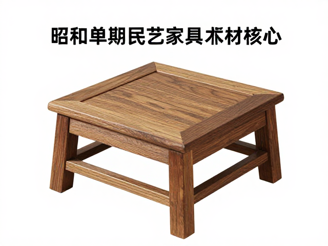 昭和早期民艺家具，和式矮椅材质工艺科普与选购指南