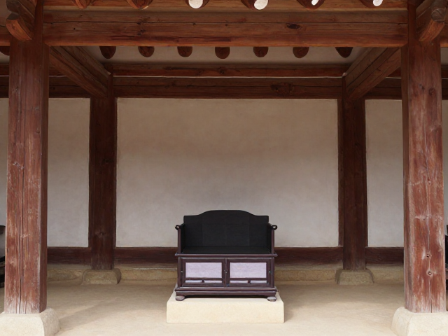韩屋木梁下的李朝官椅与暖炕，穿越时空的东方雅致生活美学