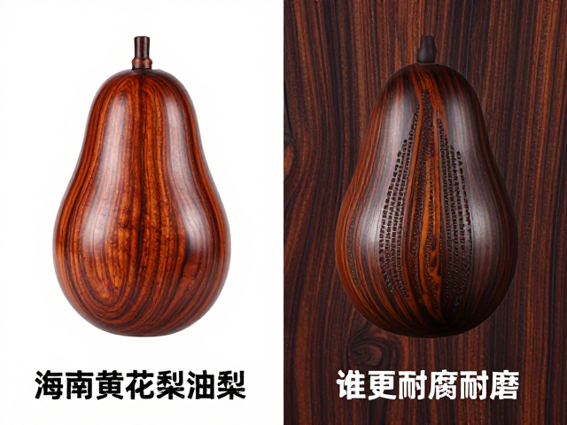 海南黄花梨油梨与乌木对比，谁更耐腐耐磨？深度解析