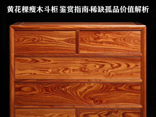 黄花梨瘦木斗柜拍卖行情与鉴赏指南,稀缺孤品价值解析
