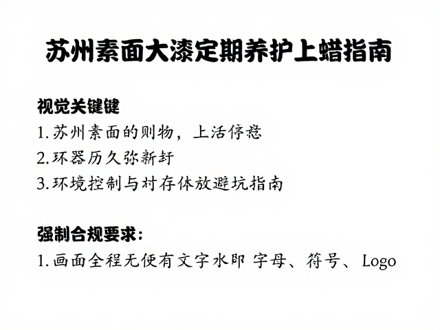 苏州素面大漆定期养护上蜡指南,让漆器历久弥新