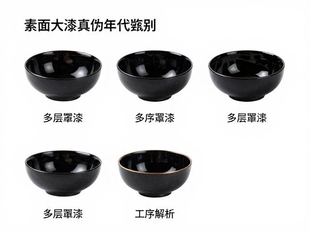素面大漆真伪年代甄别，多层罩漆工序解析与鉴定指南