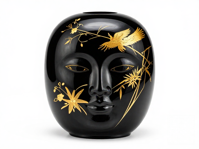 素面大漆传统工艺展示，描金技法详解与艺术魅力