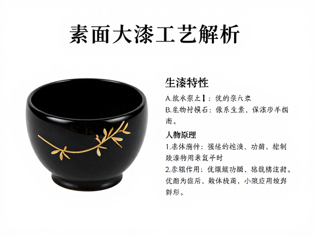 素面大漆工艺解析,生漆特性与轻柔除尘保养全指南