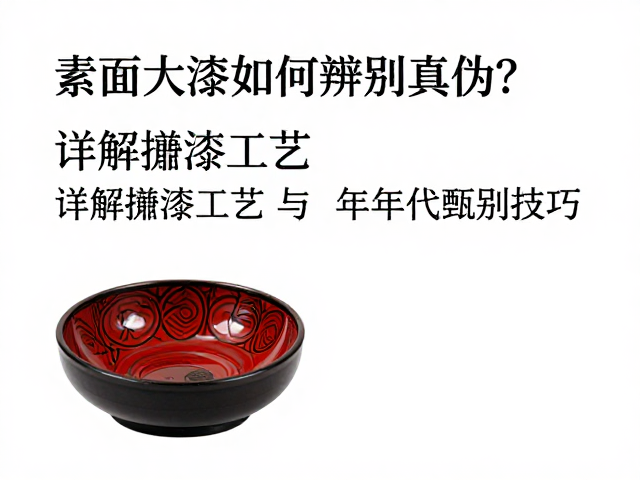 素面大漆如何辨别真伪?详解揩漆工艺与年代甄别技巧
