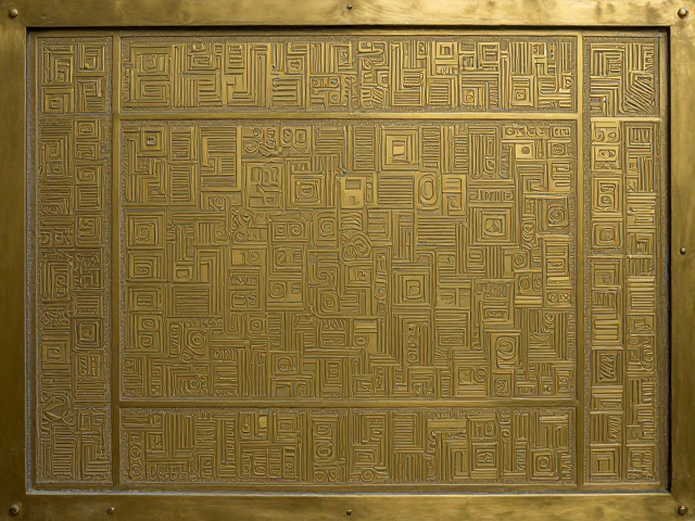 黄铜仿古构件錾刻纹饰鉴赏，特殊纹样题材价值解析