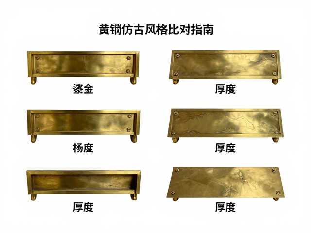 黄铜仿古构件怎么选？鎏金工艺与家具整体风格比对指南