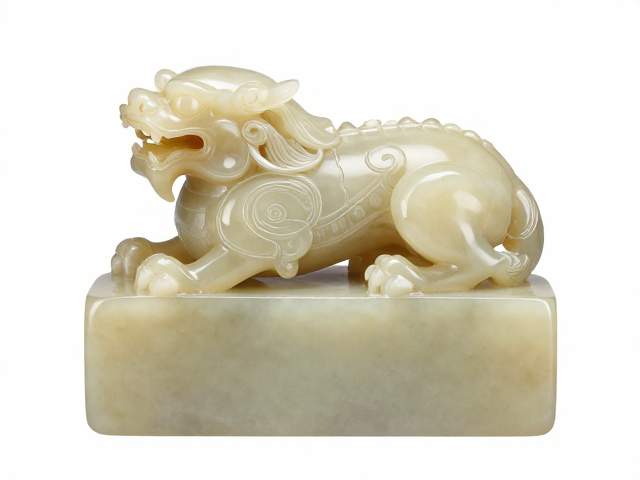 寿山石镶嵌骨角瑞兽纹，古朴雅致的艺术珍品鉴赏与价值解析