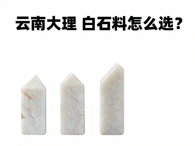 云南大理汉白玉石料怎么选？资深选石避坑指南