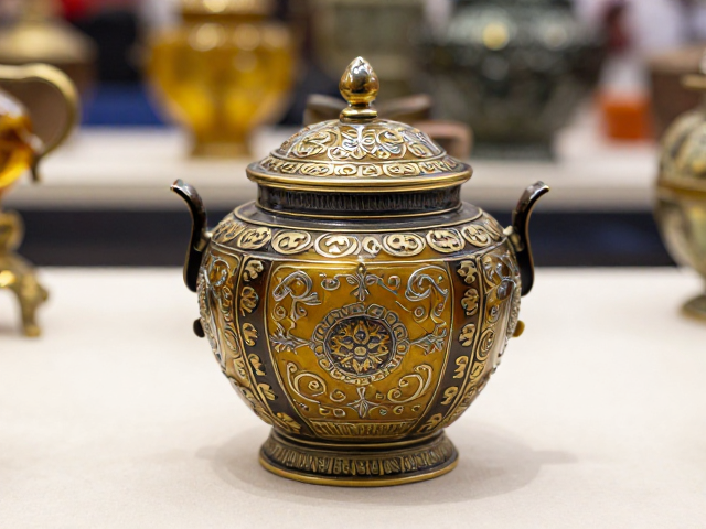 古法琉璃金属胎玻璃质感，宫廷风精品为何溢价高？揭秘顶级工艺