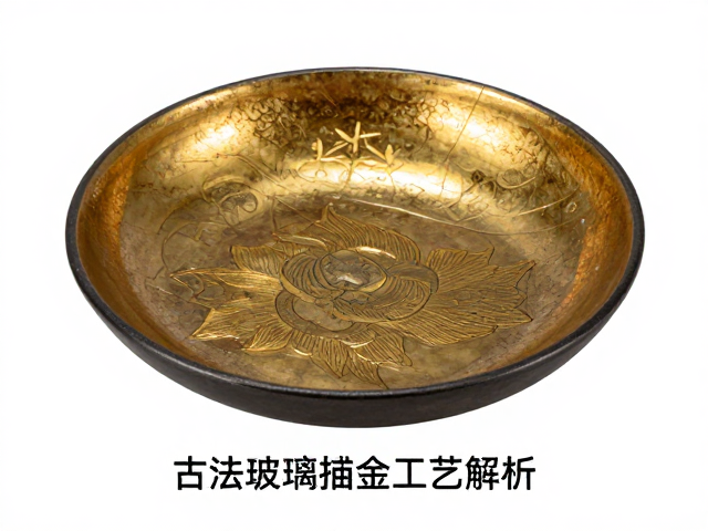 古法琉璃描金工艺解析,表面硬度高为何更耐藏?