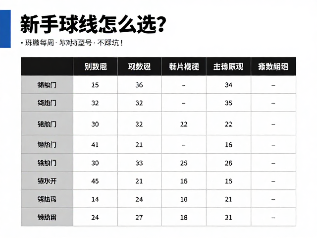 磅数设定与穿线环境的隐性影响