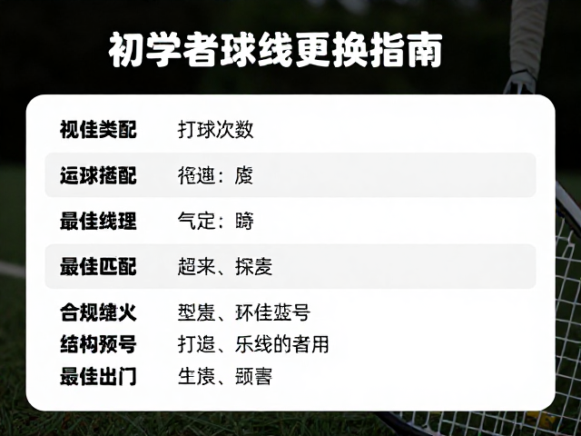 结合个人技术特点匹配最佳线型结构