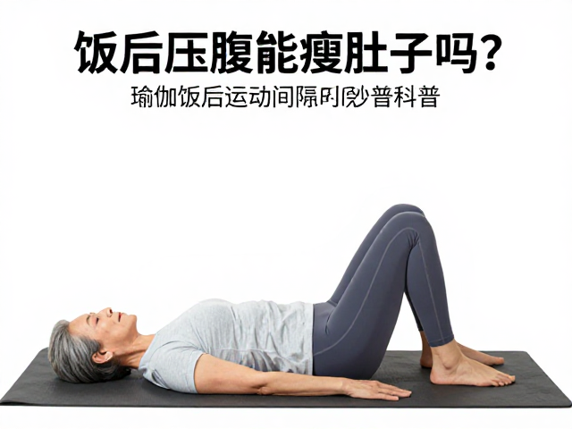 饭后压腹能瘦肚子吗?瑜伽饭后运动间隔时间科普,老年人宜选温和练习