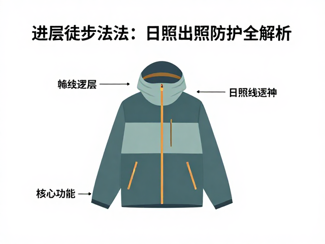 进阶徒步指南，三层穿衣法与日照紫外线防护全解析