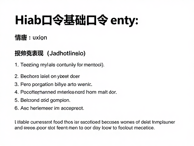 居家基础口令巩固，助密集人群适应，陌生环境恢复更快