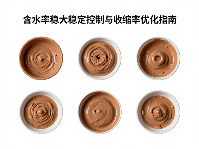 色泥颜料含水率稳定控制与收缩率优化指南
