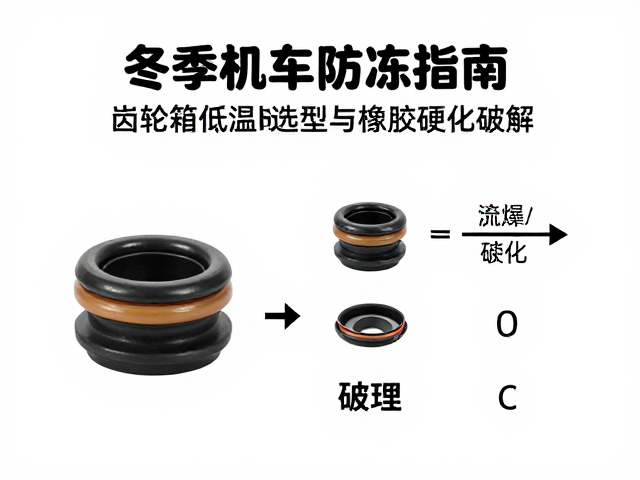 冬季机车防冻指南,齿轮箱低温脂选型与橡胶硬化破解