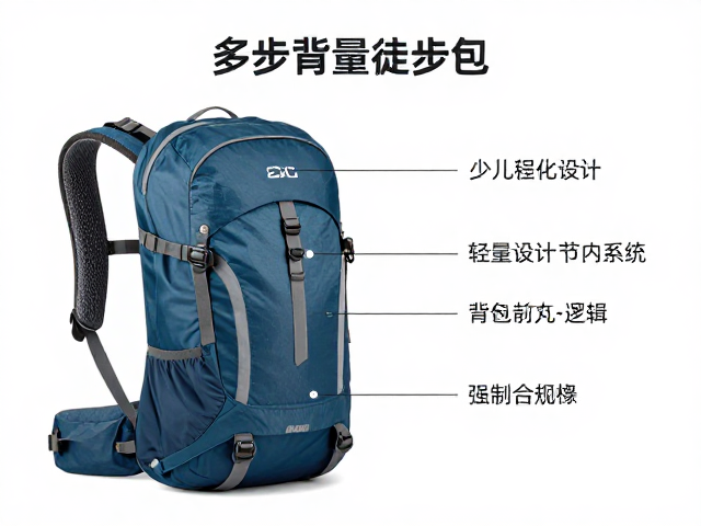 少儿轻量爬山包推荐,18-28L青少年徒步包,安全背负更省心