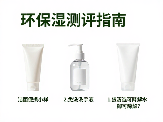 洁面便携小样与免洗洗手液是否可降解？环保测评指南