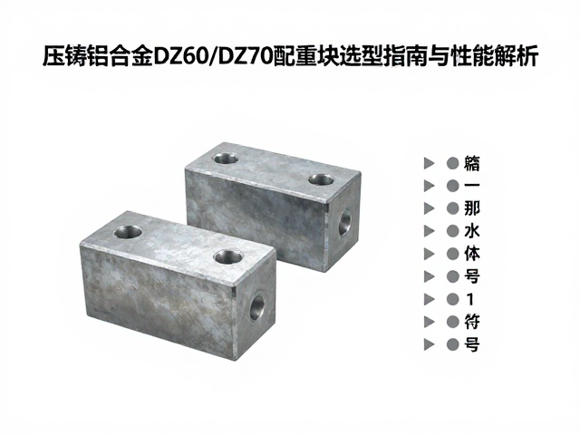 压铸铝合金DZ60/DZ70配重块选型指南与性能解析