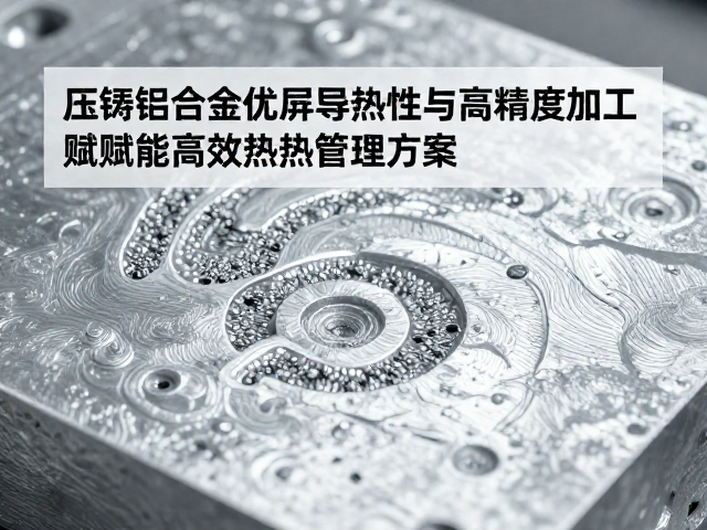 压铸铝合金优异导热性与高精度加工，赋能高效热管理方案