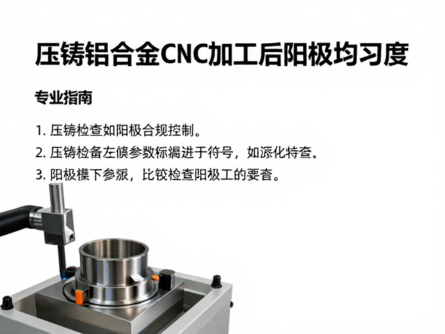 压铸铝合金CNC加工后如何检查阳极均匀度？专业指南