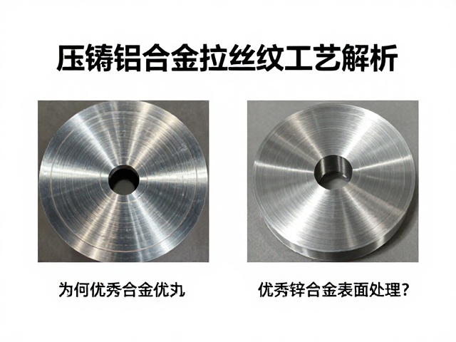 压铸铝合金拉丝纹工艺解析,为何优于锌合金表面处理?