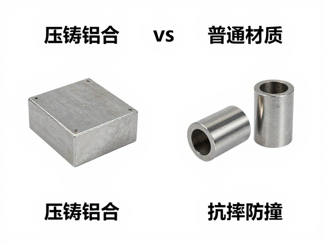 压铸铝合金vs普通材质,抗摔防撞与重量大对比