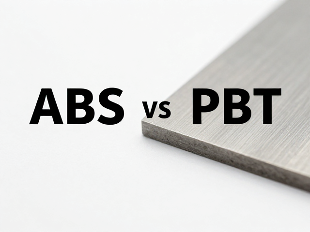 ABS与PBT对比,追求手感选PBT,耐刮擦谁更强?