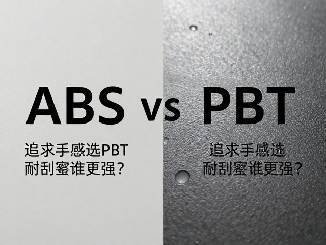 ABS与PBT对比，追求手感选PBT，耐刮擦谁更强？