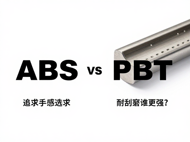 ABS与PBT对比，追求手感选PBT，耐刮擦谁更强？