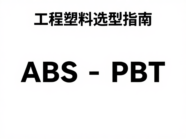 ABS与PBT对比，抗冲击强度谁更强？工程塑料选型指南