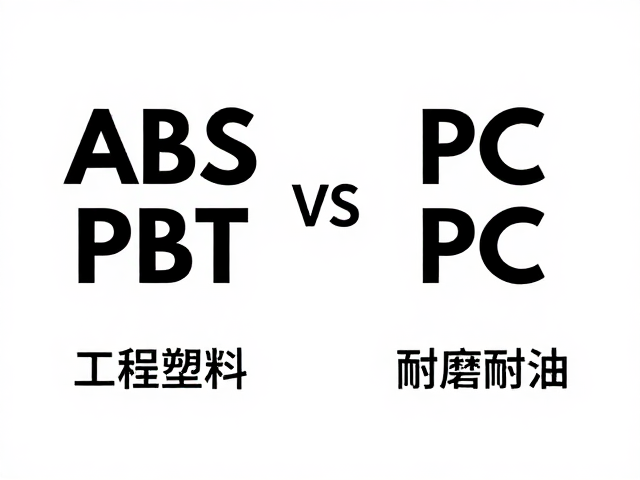 ABS、PBT、PC工程塑料怎么选？耐磨耐油对比，PBT不易打油更耐用
