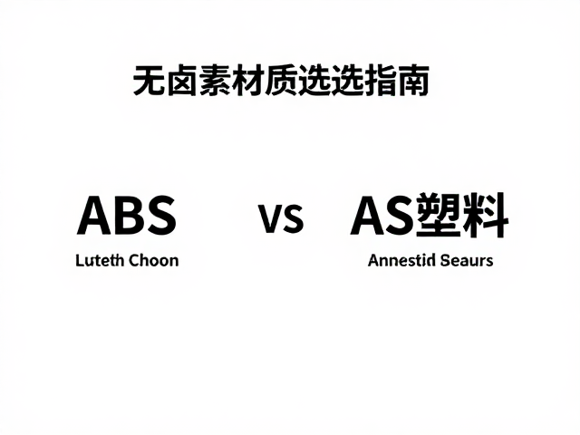 ABS与AS塑料对比,无卤素材质选型指南