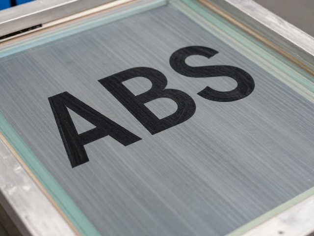 ABS工程塑料丝网印刷注意字符工艺，提升表面附着力与美观度