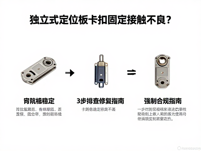 独立式定位板卡扣固定接触不良？3步排查修复指南