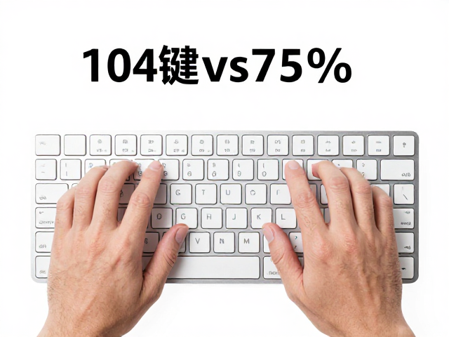 104键vs75%键盘，操作效率大对比，选哪个更高效？