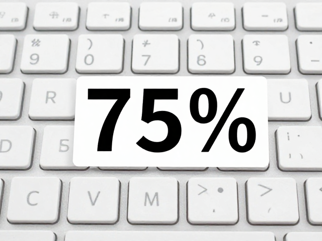 104键vs75%键盘，操作效率大对比，选哪个更高效？