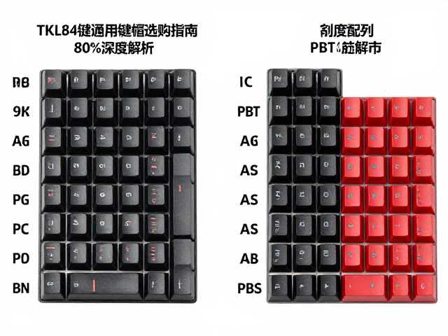 TKL84键通用键帽选购指南，80%配列高度与材质深度解析
