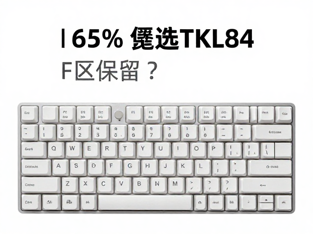 65%键盘选TKL84还是F区保留?全尺寸缩减对比评测