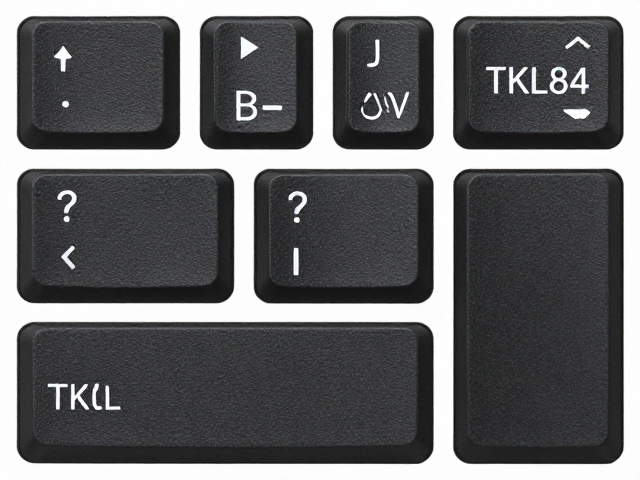 TKL84键热插拔推荐，方向键上移或缩小设计，桌面空间更自由