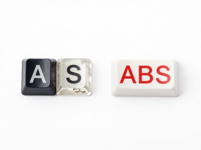 ABS与亚克力键帽字符磨损对比,谁更耐用?