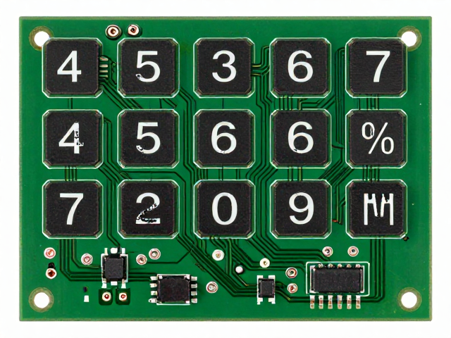 65%61键无数字小键盘PCB布线密度优化与设计技巧