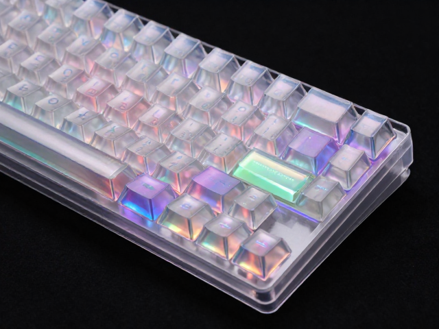 透明PC键帽热转印霓虹幻彩工艺,打造高颜值客制化机械键盘