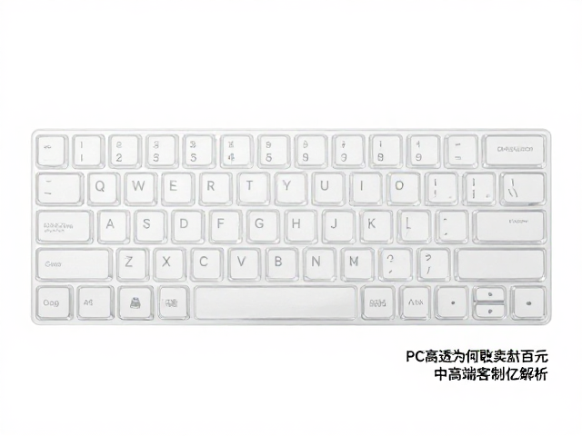 透明PC键帽选购指南，纯PC高透为何敢卖数百元？中高端客制化解析