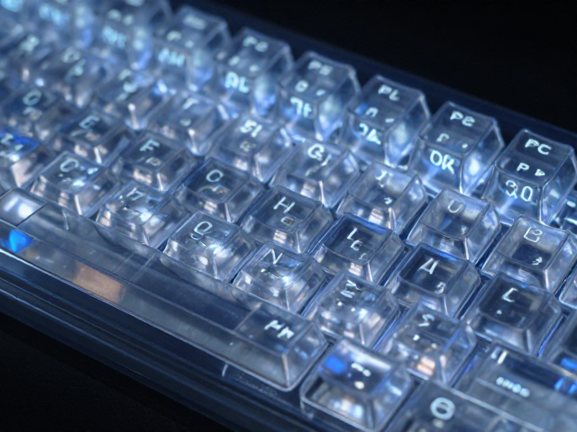 透明PC键帽怎么选？PC热染工艺透光字符解析与选购指南
